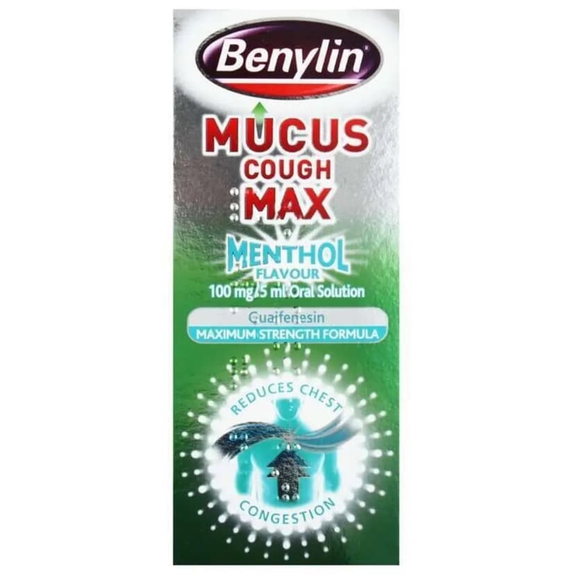 Benylin Mucus Cough Max Menthol (150ml)