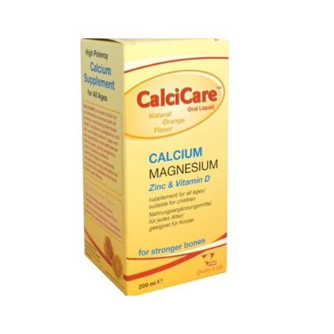 Calcicare Calcium & Vitamin D3 Syrup