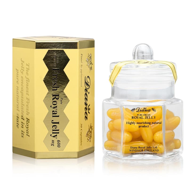 Diana Organic Fresh Royal Jelly 30 Capsules (600mg)